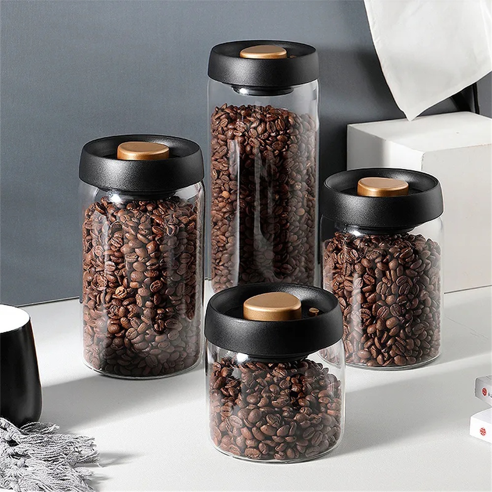 Bear Canister - Pojemnik na ziarna kawy, 1 sztuka,