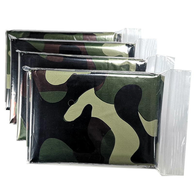 Outdoor Camping Mat Waterproof - 1 szt. Awaryjny koc termiczny składany