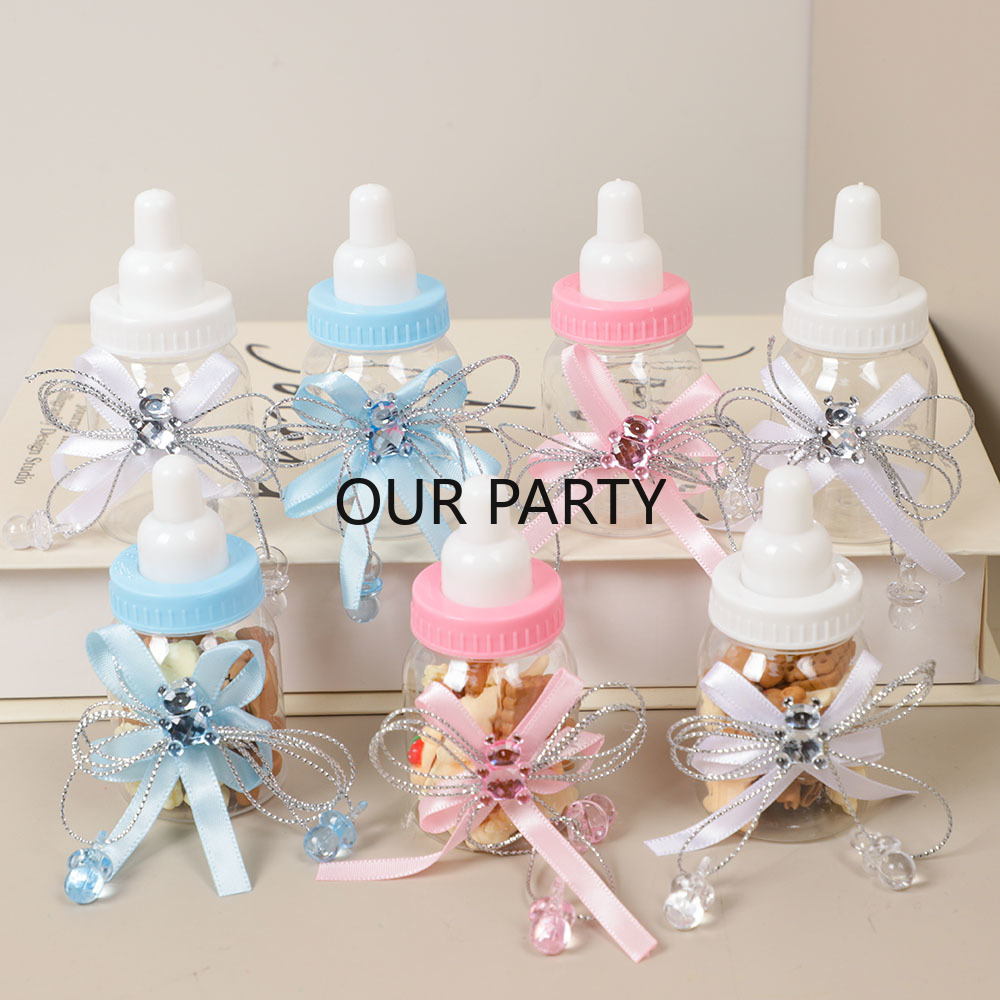 Bear Canister - 6/12Pcs Plastikowa butelka do karmienia Niedźwiedź