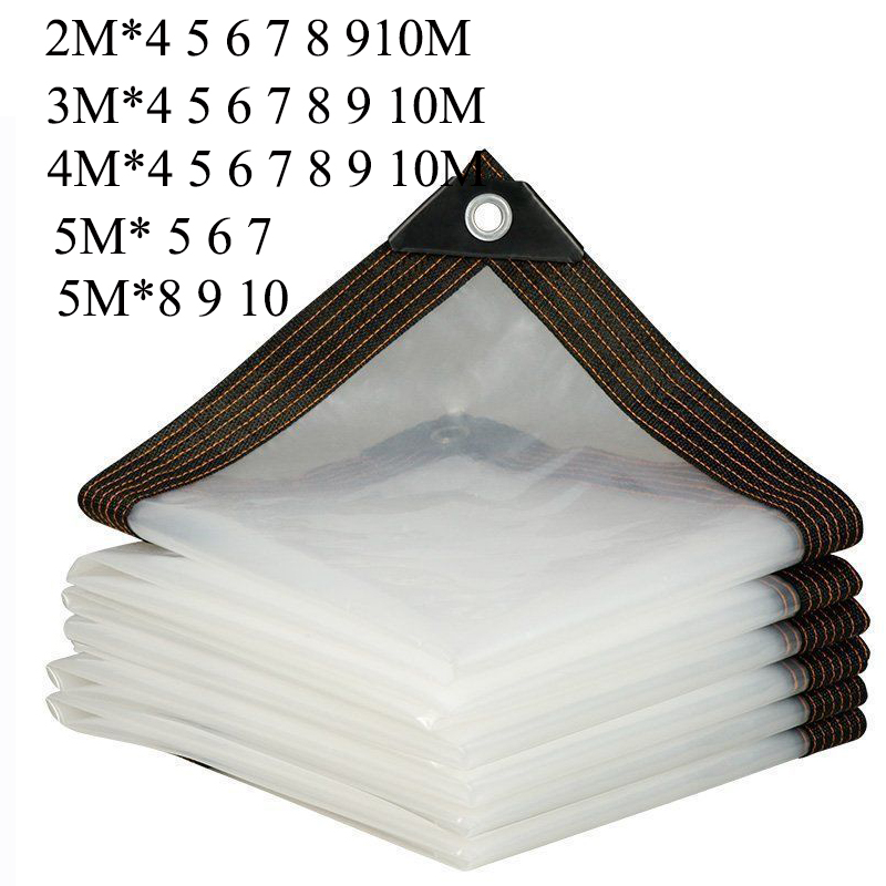 Waterproof Tarp Shelter - Przezroczysta plandeka 2 * 3 4