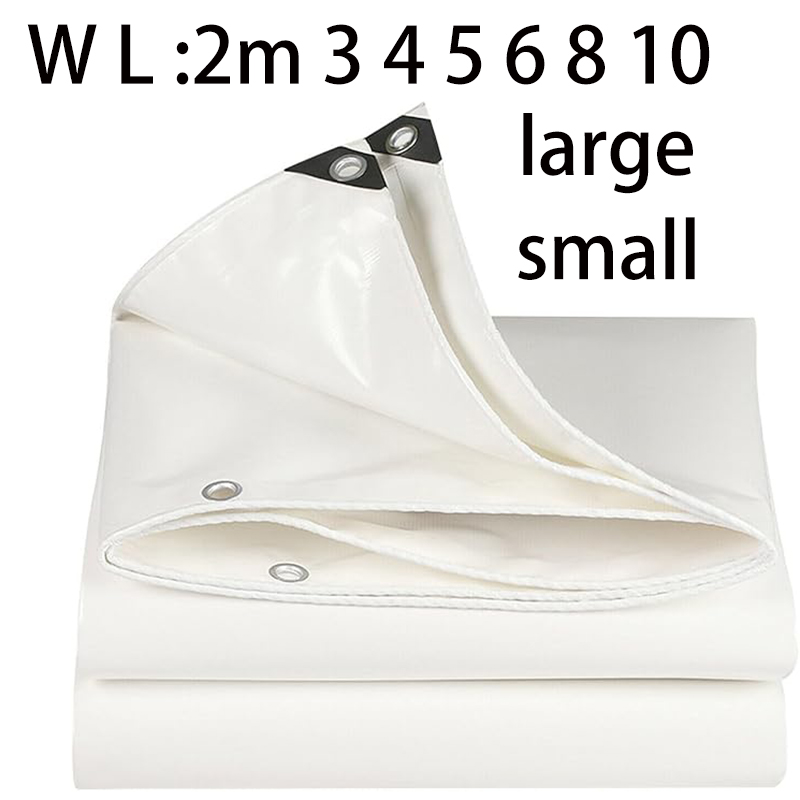 Waterproof Tarp Shelter - Duża, niestandardowa plandeka biała 3x5 6