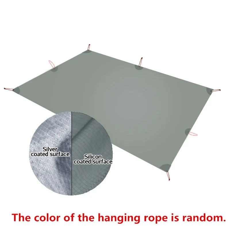 Waterproof Tarp Shelter - Zewnętrzna ultralekka osłona przeciwsłoneczna Mata kempingowa