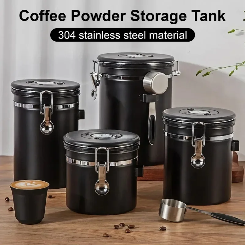 Bear Canister - Słoik próżniowy na ziarna kawy ze