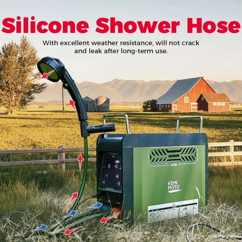 Outdoor Camping Water Heater - KEMIMOTO Przenośny Podgrzewacz Wody Prysznic Butanowy