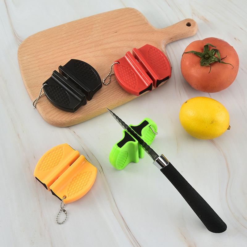 Outdoor Camping Knife - # Mini ostrzałka do noży, dwustronna