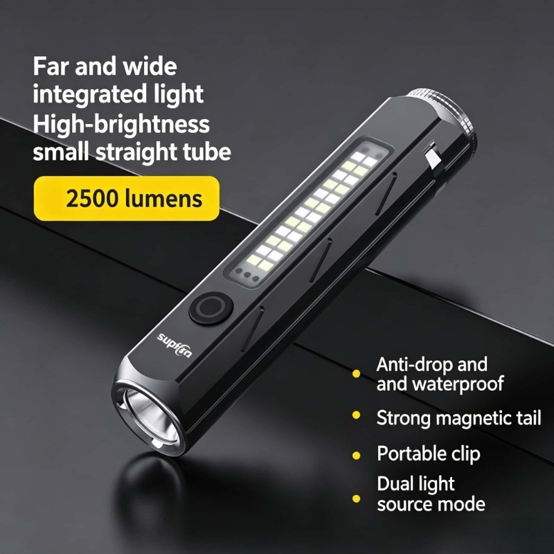 Outdoor Camping And Fishing - Latarka LED o mocnym świetle, ładowanie