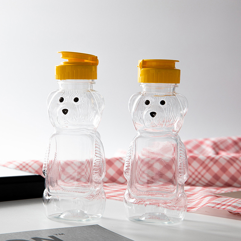 Bear Canister - 1szt 230ml Plastikowe butelki na przyprawy