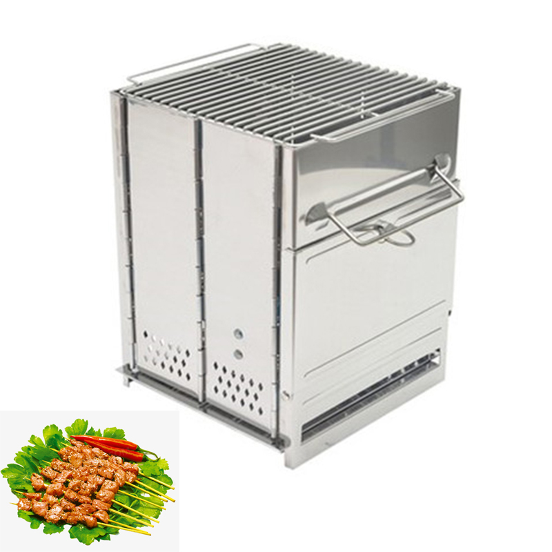 Outdoor Camping Cooking Equipment - Przenośny piec na drewno do użytku