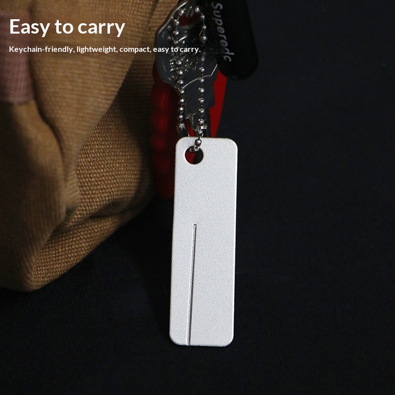 Outdoor Camping Knife - Mini diamentowy kamień ostrzący w formie