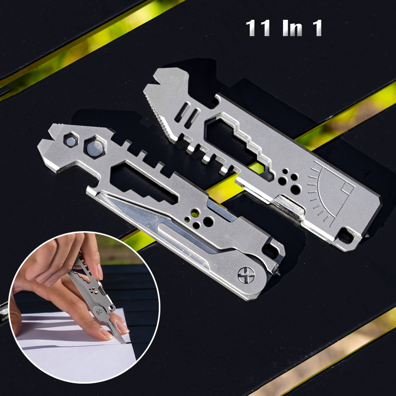 Outdoor Camping Knife - CNC 11 w 1 Tytanowy Łom