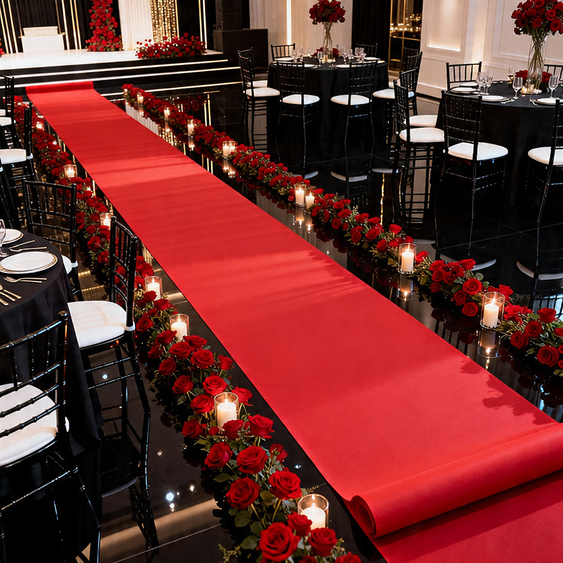 1 sztuka czerwonego dywanu, św – Outdoor Camping Venues recenzja i cena