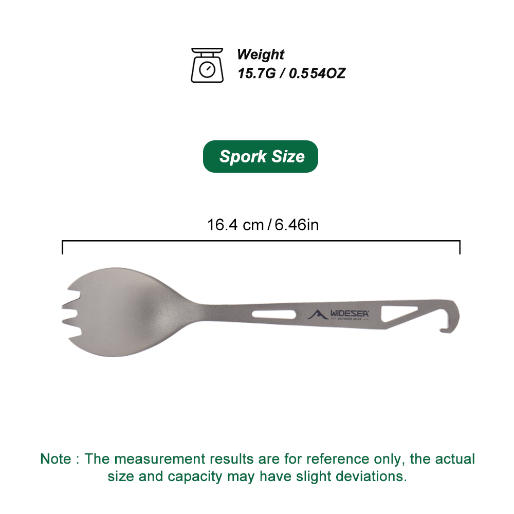 Zestaw kempingowy Widesea: łyż – Outdoor Camping Cooking Equipment recenzja i cena