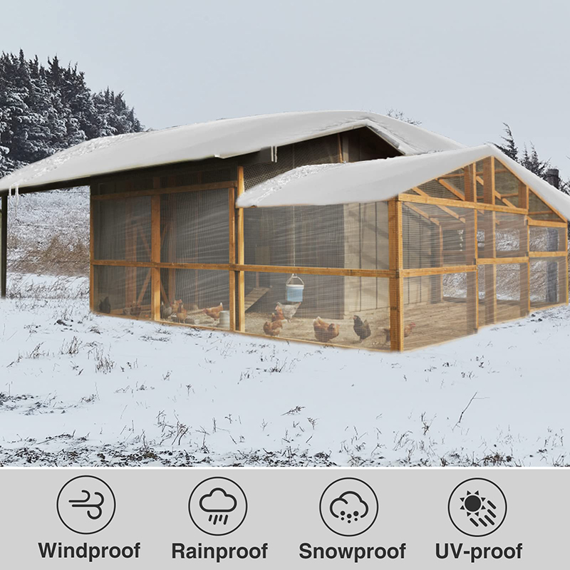 Przezroczysta plandeka 2 * 3 4 – Waterproof Tarp Shelter recenzja i cena