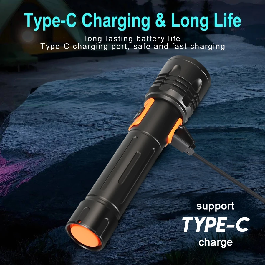 Latarka LED o dużej mocy, łado – Outdoor Camping And Fishing recenzja i cena