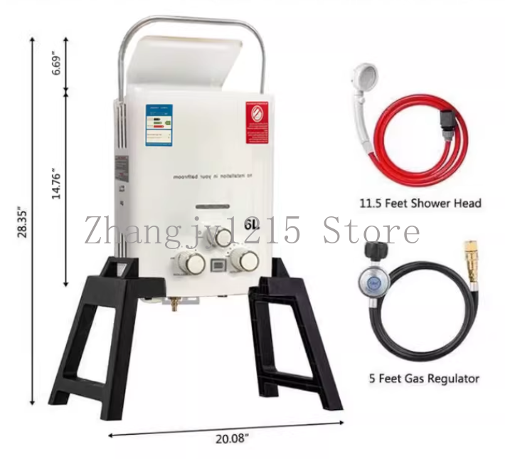Bezprzewodowy podgrzewacz wody – Outdoor Camping Water Heater recenzja i cena