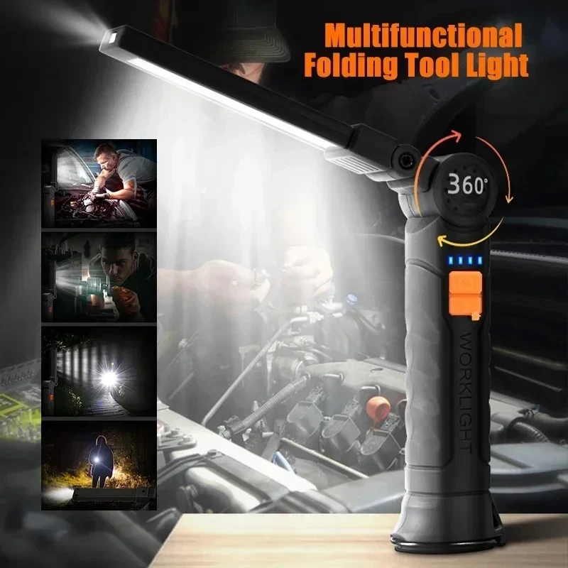Przenośna latarka LED COB łado – Outdoor Camping Decor recenzja i cena