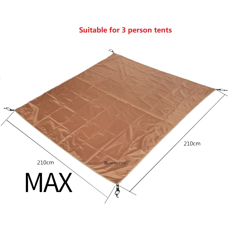 Mata pod namiot BLACKDEER, odp – Waterproof Tarp Shelter recenzja i cena
