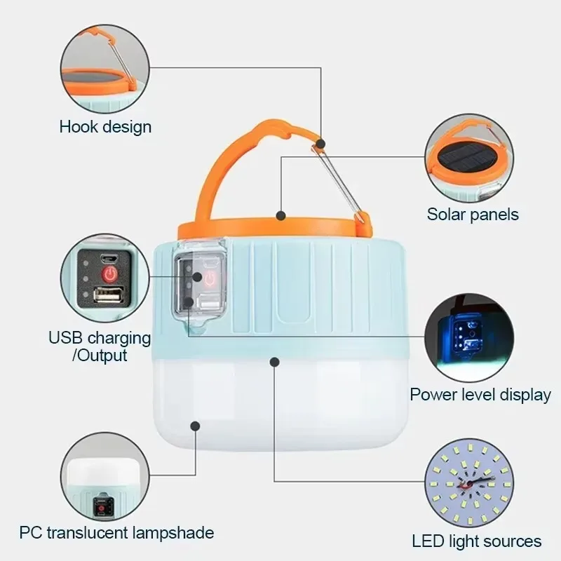 Solarna latarnia kempingowa, ł – Outdoor Camping And Fishing recenzja i cena