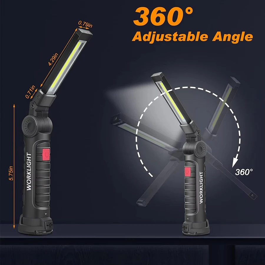 Akumulatorowa magnetyczna lamp – Outdoor Camping And Fishing recenzja i cena