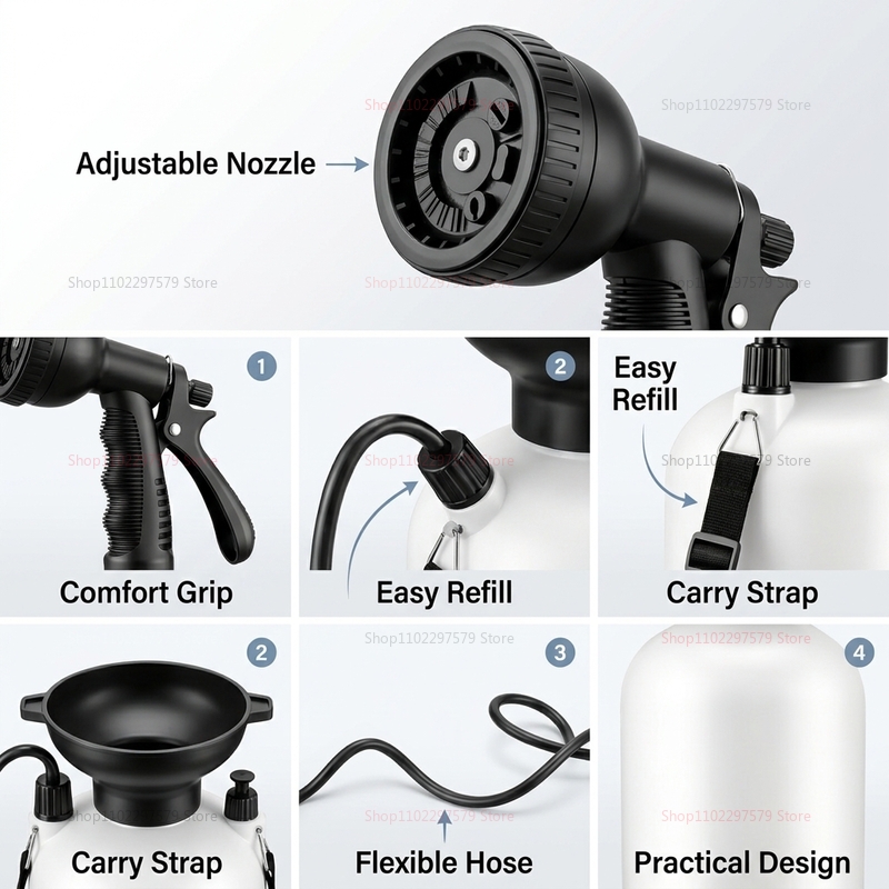 Przenośny prysznic kempingowy  – Outdoor Camping Water Heater recenzja i cena