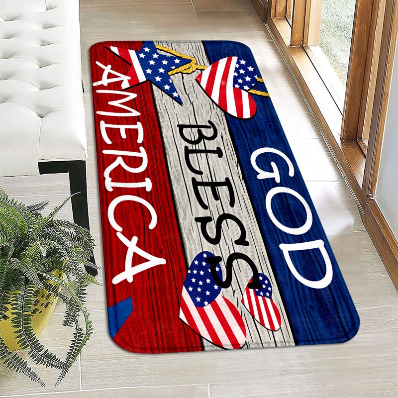 Patriotyczny dywan flanelowy G – Outdoor Camping Usa recenzja i cena