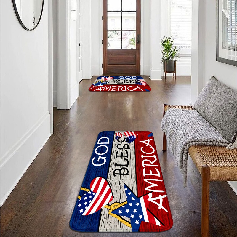 Patriotyczny dywan flanelowy G – Outdoor Camping Usa recenzja i cena