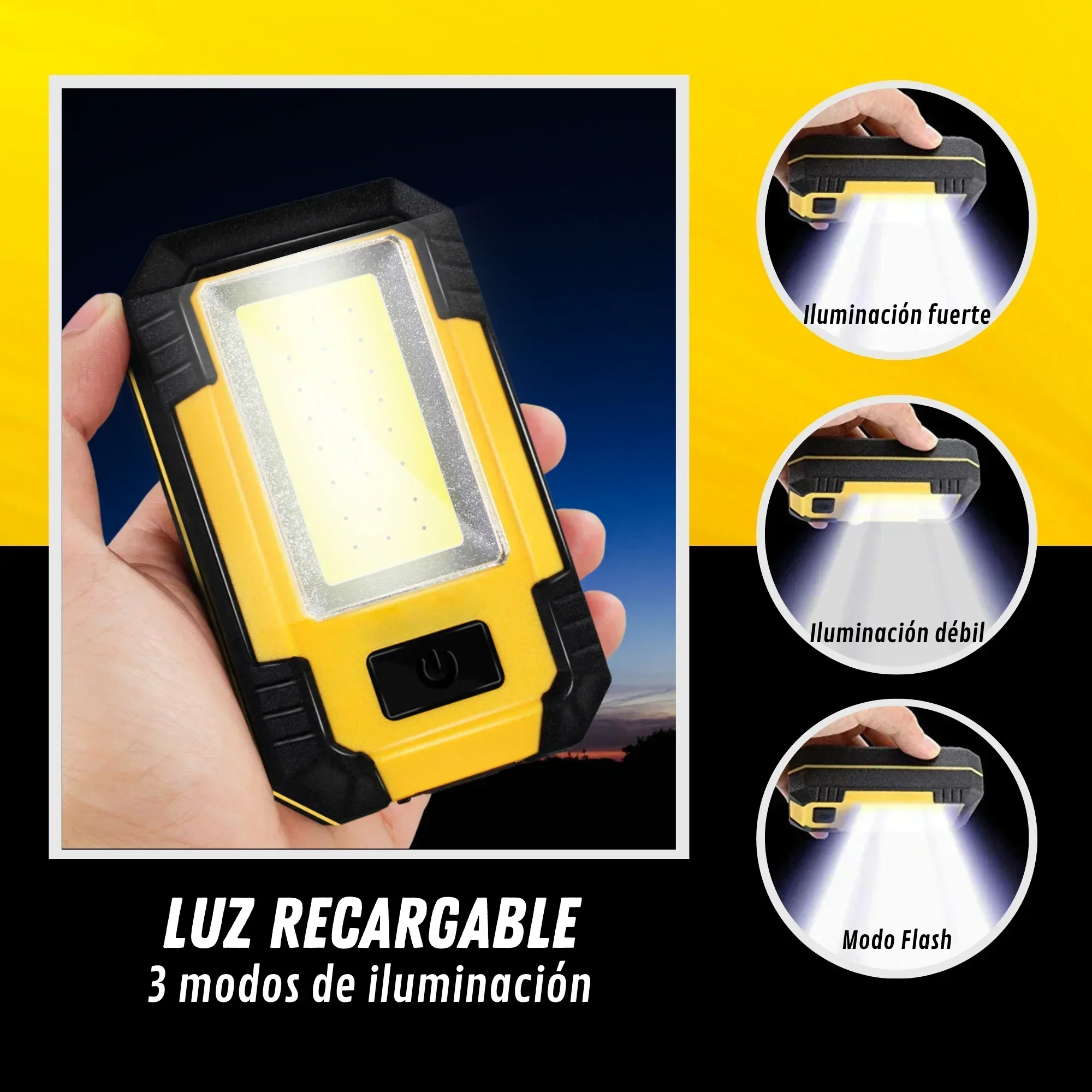 Akumulatorowa lampa robocza 40 – Outdoor Camping Decor recenzja i cena