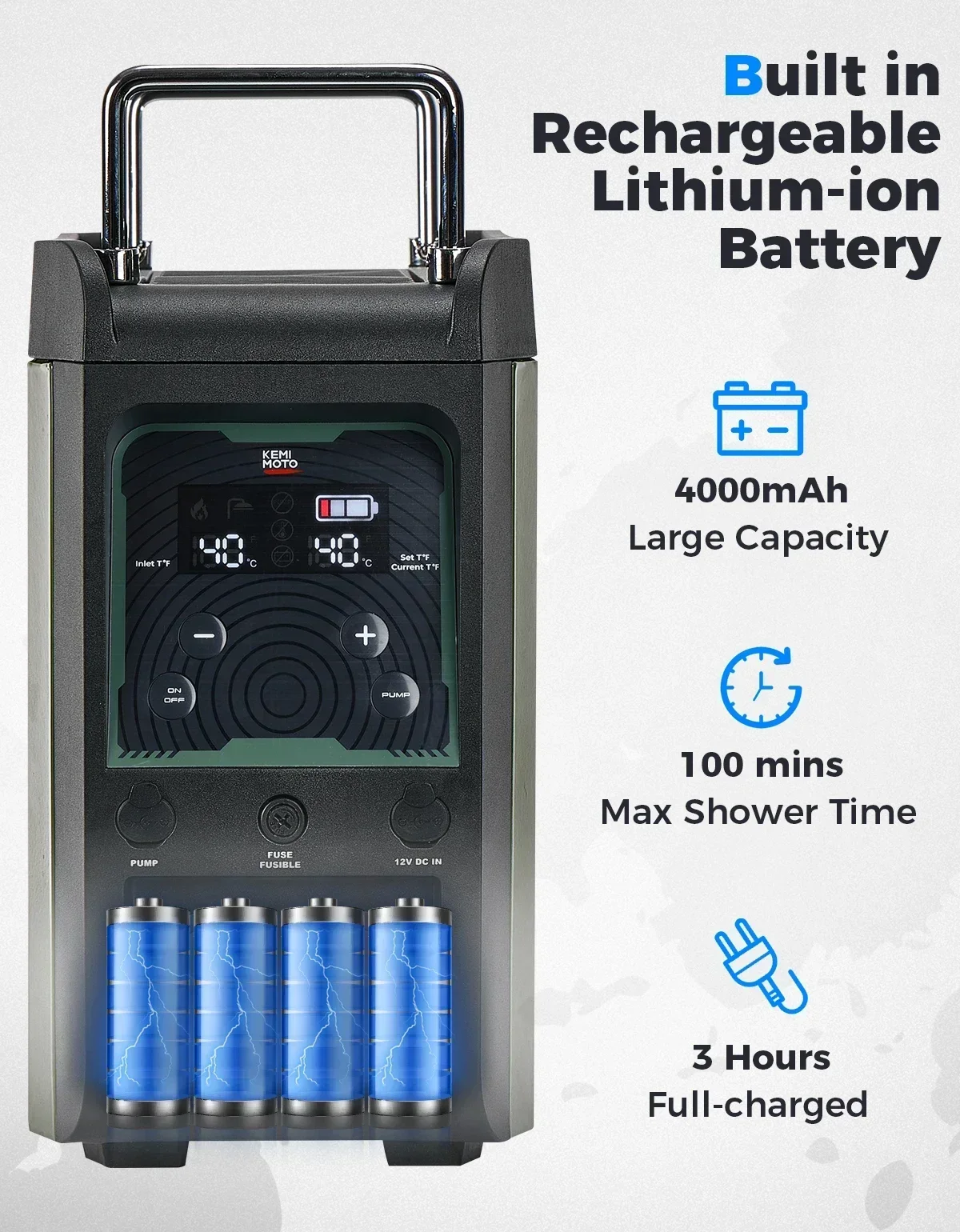 KEMIMOTO Przenośny Podgrzewacz – Outdoor Camping Water Heater recenzja i cena