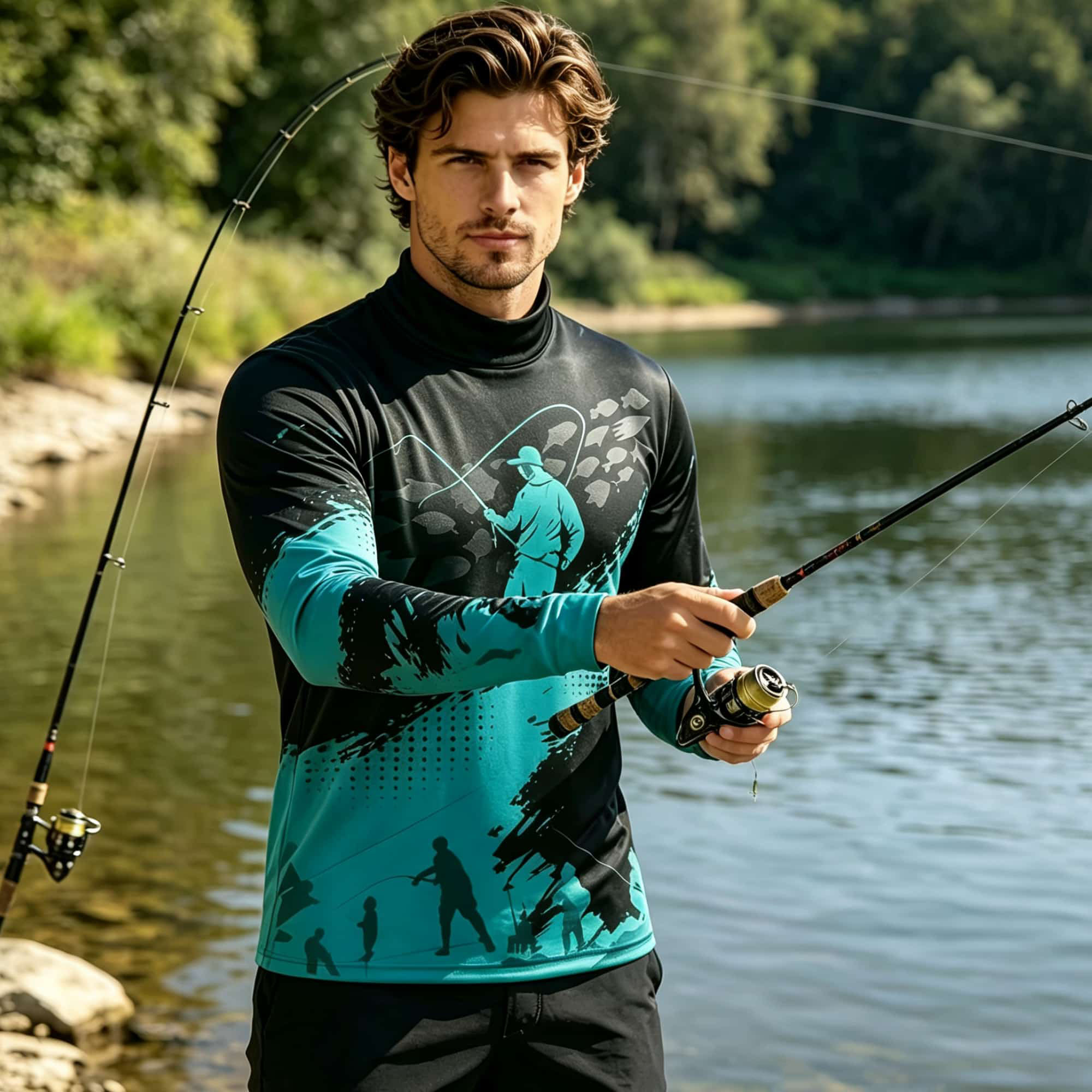 Męska funkcjonalna koszula węd – Outdoor Camping And Fishing recenzja i cena
