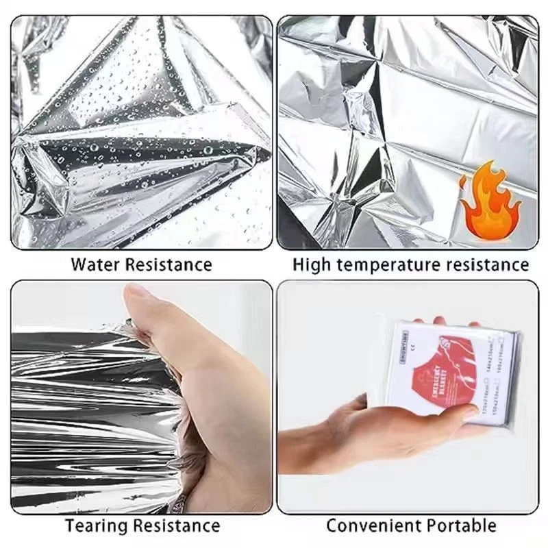 Koc termiczny z folii Mylar, 1 – Emergency Mylar Blanket recenzja i cena