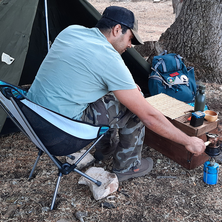Przenośne składane krzesło kem – Outdoor Camping And Fishing recenzja i cena