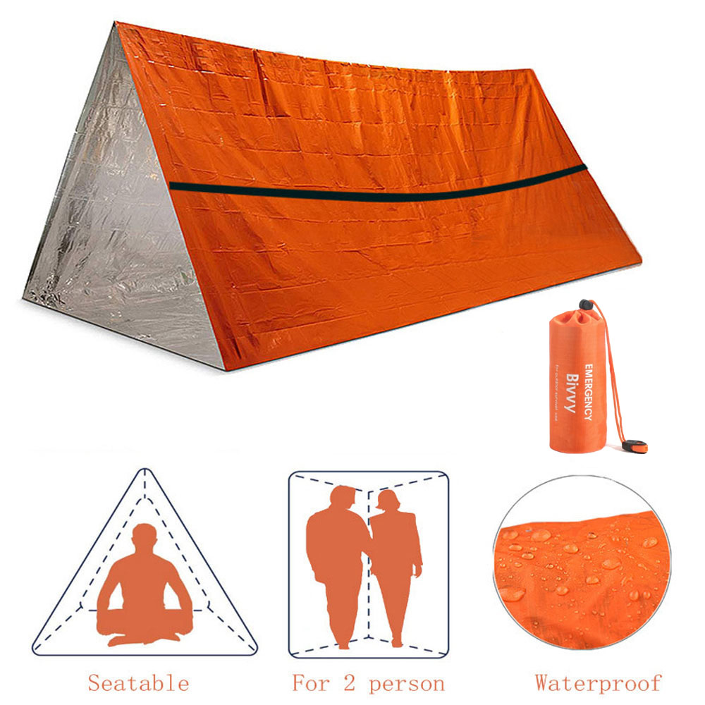 2-osobowy schron awaryjny Bivy – Emergency Mylar Blanket recenzja i cena