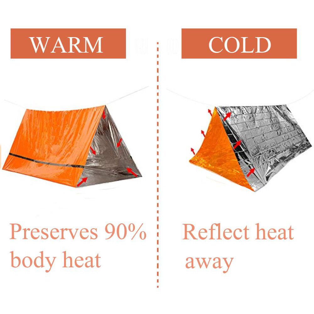 2-osobowy schron awaryjny Bivy – Emergency Mylar Blanket recenzja i cena