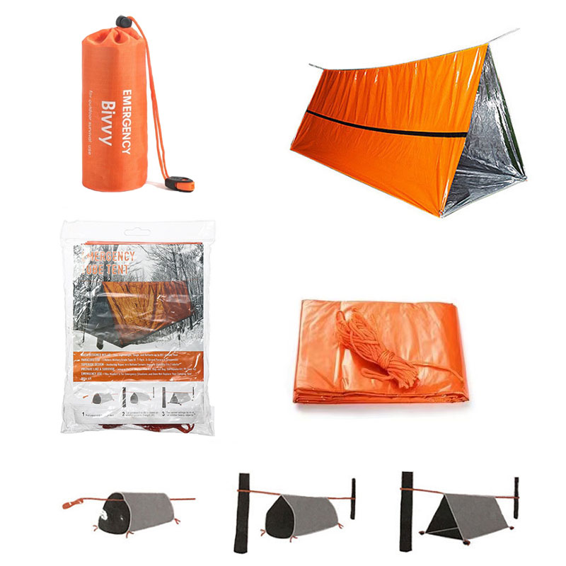 2-osobowy schron awaryjny Bivy – Emergency Mylar Blanket recenzja i cena