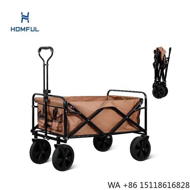 Wózek wędkarski HOMFUL, składa – Outdoor Camping And Fishing recenzja i cena