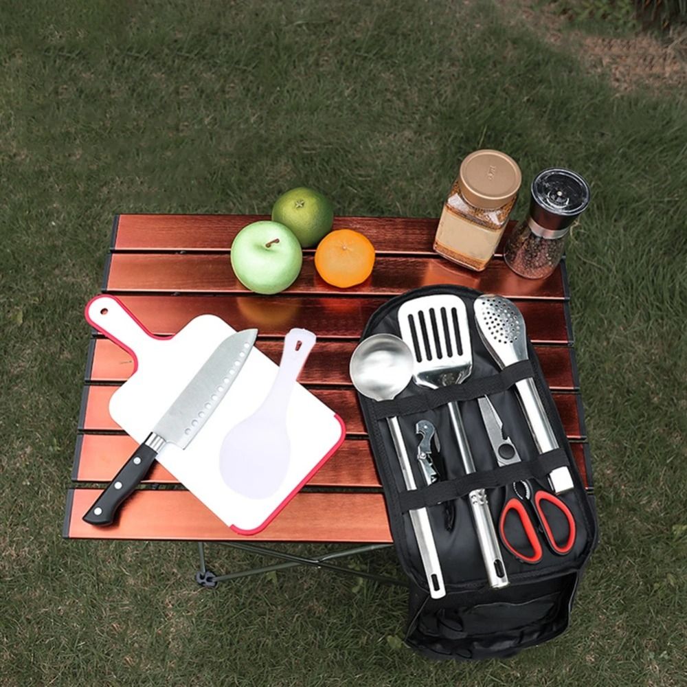2024 Zestaw przyborów piknikow – Outdoor Camping Cooking Equipment recenzja i cena
