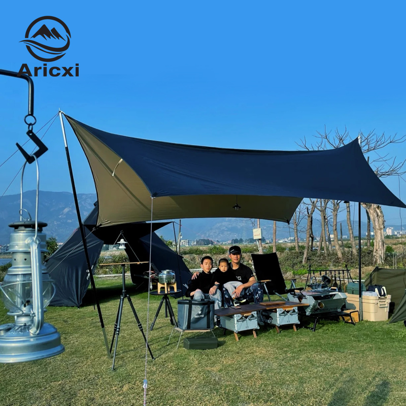 Aricxi czarna powłoka Tarp odk – Waterproof Tarp Shelter recenzja i cena