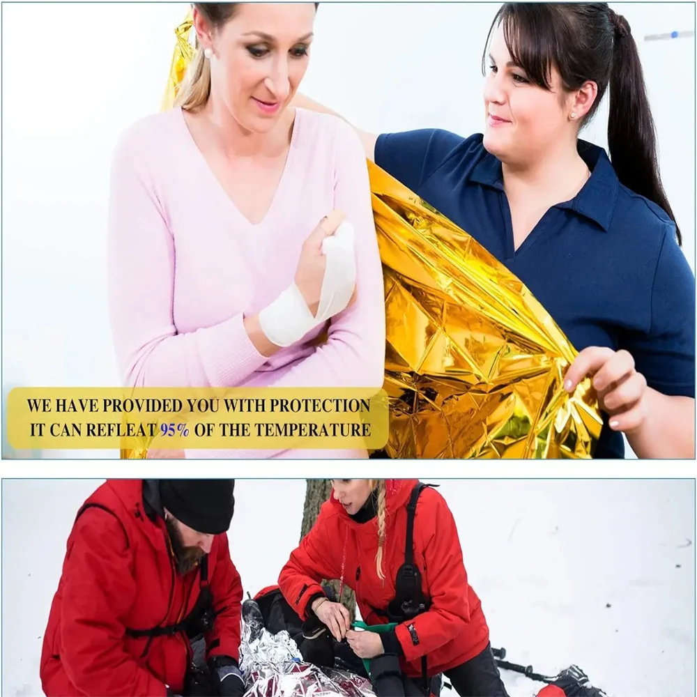 5 szt. Termiczny kocyk ratunko – Outdoor Camping Mat Waterproof recenzja i cena