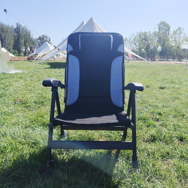 Przenośne, składane krzesło z  – Outdoor Camping And Fishing recenzja i cena