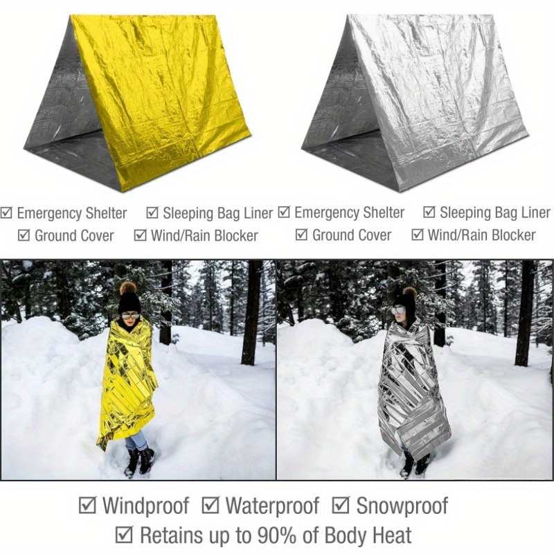 Awaryjny koc z mylarową izolac – Emergency Mylar Blanket recenzja i cena