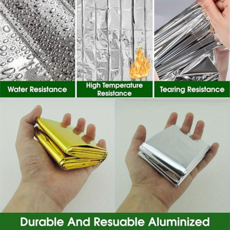 Awaryjny koc z mylarową izolac – Emergency Mylar Blanket recenzja i cena
