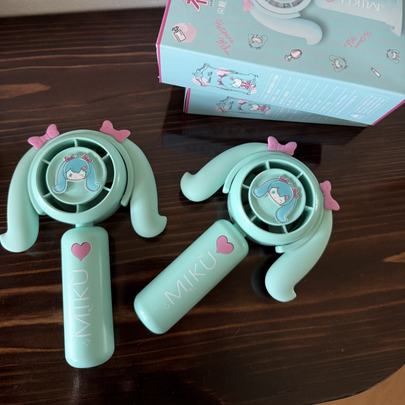 Mini wentylator Hatsune Miku,  – Outdoor Camping Japan recenzja i cena