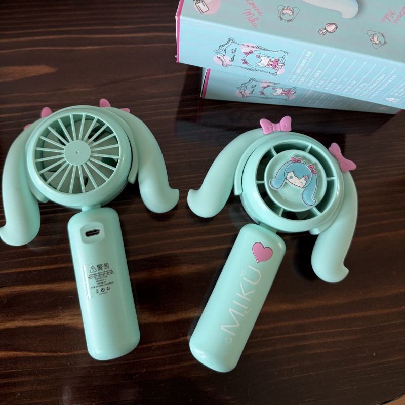 Mini wentylator Hatsune Miku,  – Outdoor Camping Japan recenzja i cena