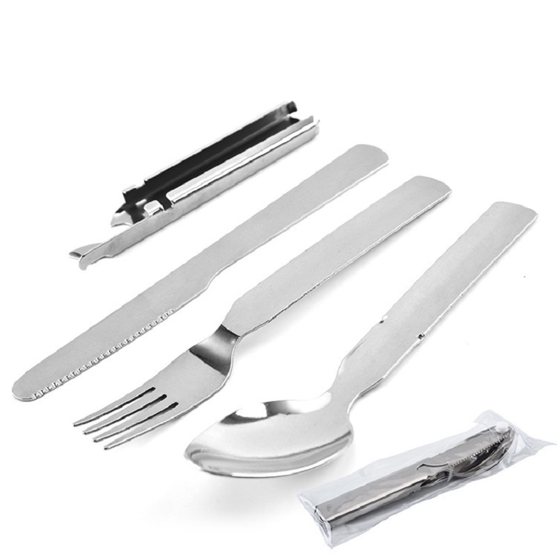 Zestaw zastawy stołowej ze sta – Outdoor Camping Knife recenzja i cena