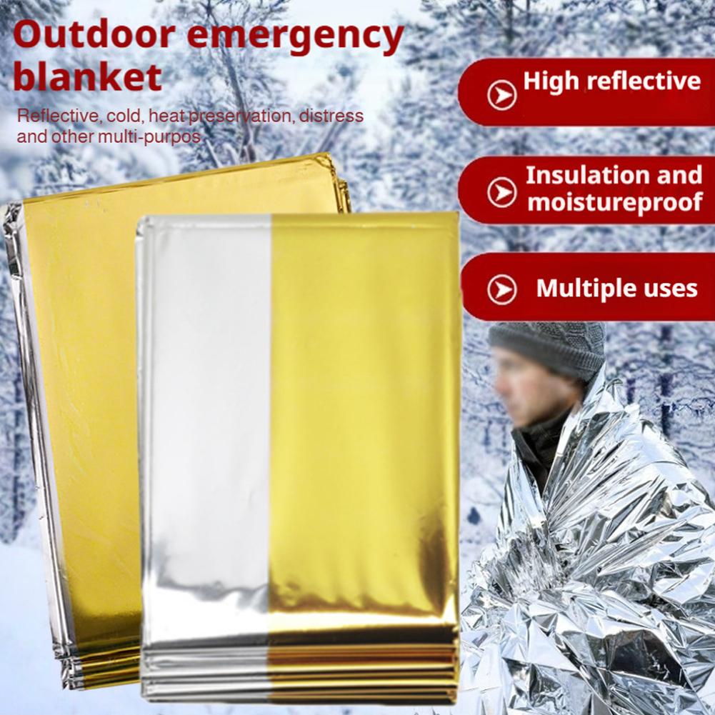 Zestaw ratunkowy na hypotermię – Emergency Mylar Blanket recenzja i cena