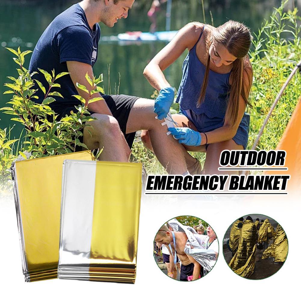Zestaw ratunkowy na hypotermię – Emergency Mylar Blanket recenzja i cena