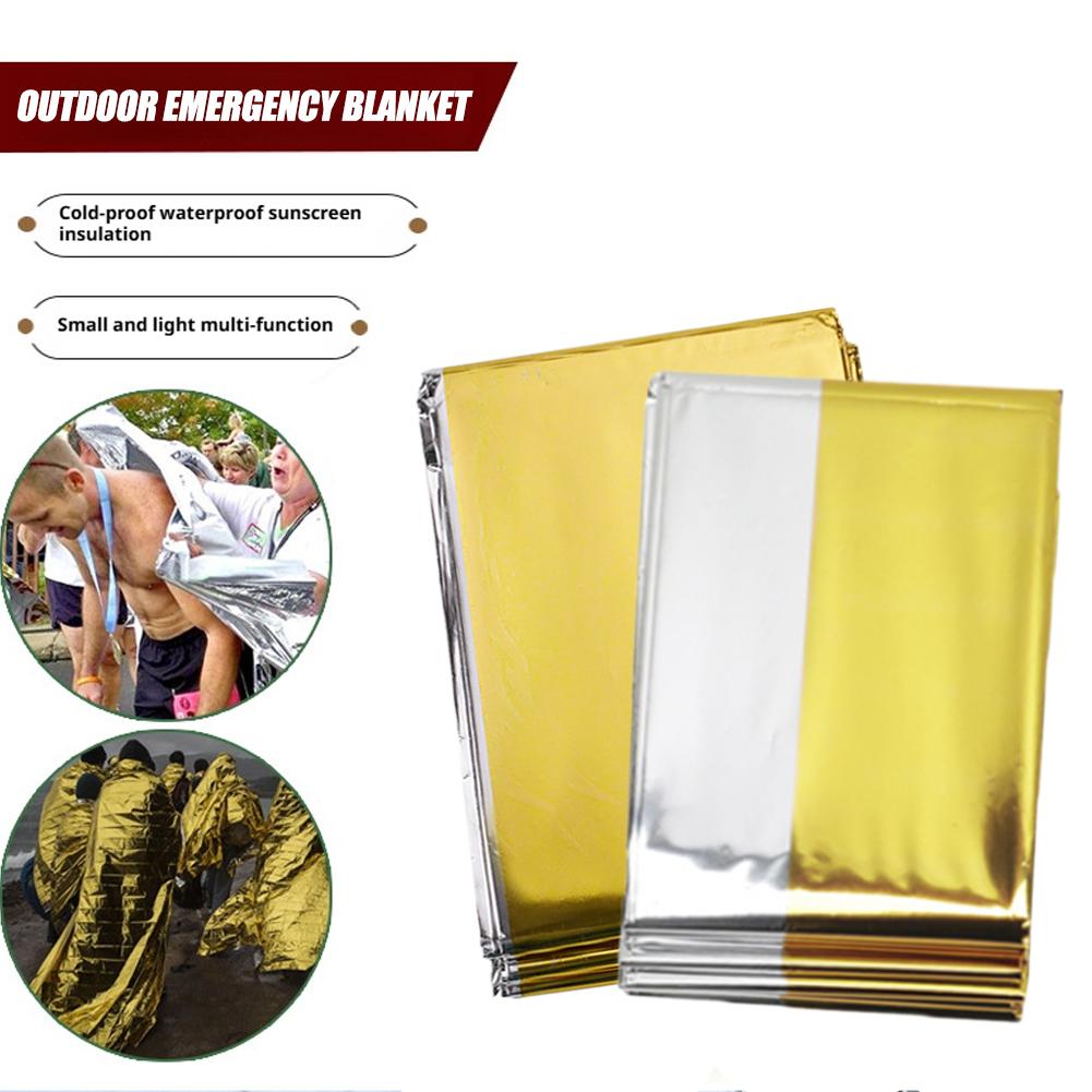 Zestaw ratunkowy na hypotermię – Emergency Mylar Blanket recenzja i cena
