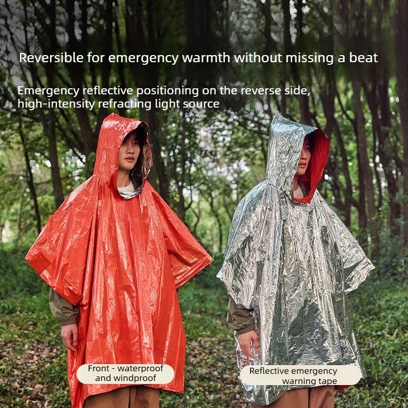 1-10 SZT. Awaryjne ponczo prze – Emergency Mylar Blanket recenzja i cena
