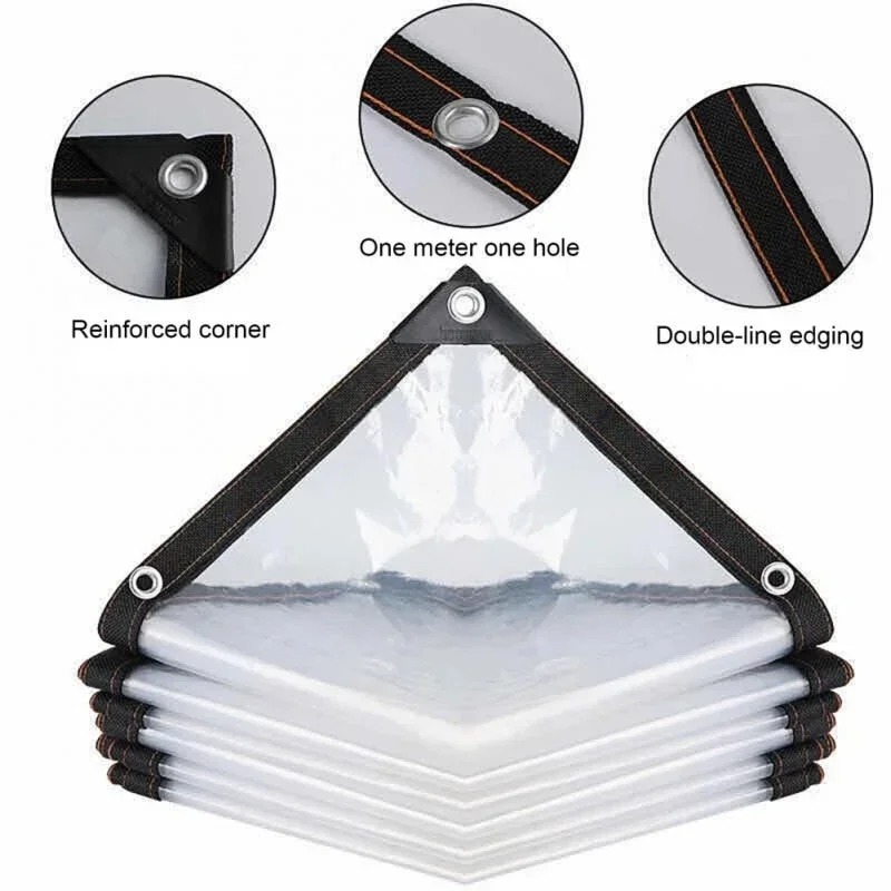 Gruba, przezroczysta plandeka  – Waterproof Tarp Shelter recenzja i cena