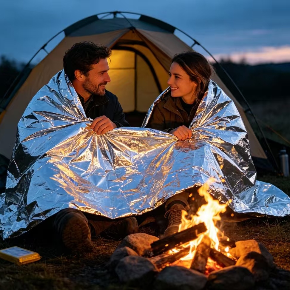Koc termiczny z folii mylarowe – Emergency Mylar Blanket recenzja i cena